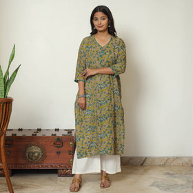 kalamkari printed kurta