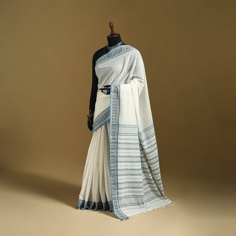 Bengal Handwoven Cotton Begumpuri Saree 08