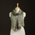 Plain Zari Weave Fine Wool Stole for Women 51