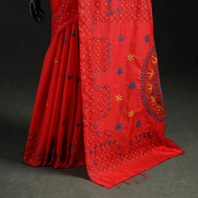 Hand Embroidered Silk Saree 49