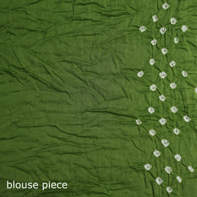Kutch Bandhani Tie-Dye Cotton Saree 25