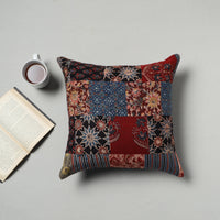 Multicolor - Handcrafted Patchwork Cushion Cover 18