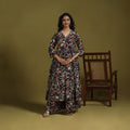 Kalamkari Printed Cotton 2pc Kurta Set for women 08