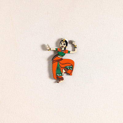 Handpainted Dancing Doll Fridge Magnet 19