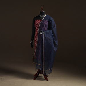 Plain Cotton Kota Doria Dupatta 24