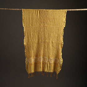 Kutch Bandhani Dupatta in Chanderi Silk 12
