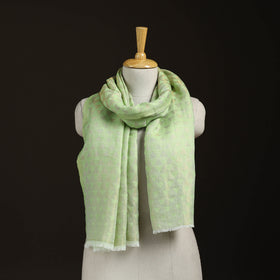 Pyramid Zari Weave Fine Wool Stole for Women 53