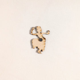 Handpainted Dancing Doll Fridge Magnet 19