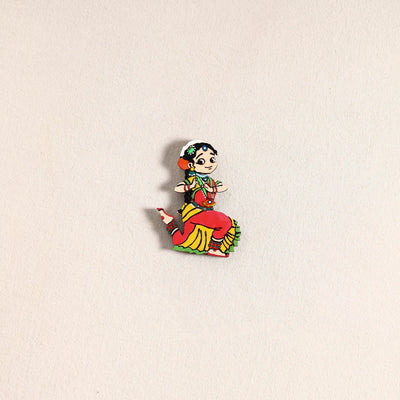 Handpainted Dancing Doll Fridge Magnet 20