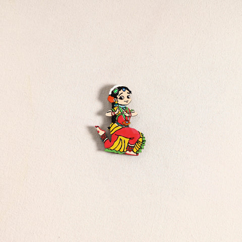 Handpainted Dancing Doll Fridge Magnet 20
