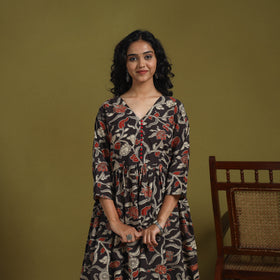 Kalamkari Printed Cotton 2pc Kurta Set for women 08