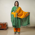 Pochampally Ikat Kurta Set 