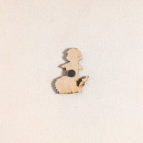 Handpainted Dancing Doll Fridge Magnet 20