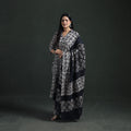 Hand Batik Print Cotton Suit Set with Dupatta for Women 12