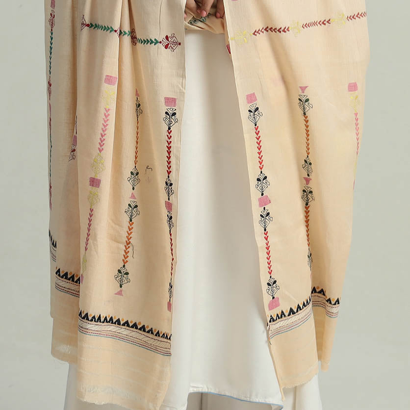 Kantha Embroidery Dupatta