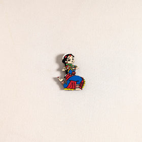 Handpainted Dancing Doll Fridge Magnet 21