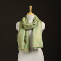Plain Zari Weave Fine Wool Stole for Women 52