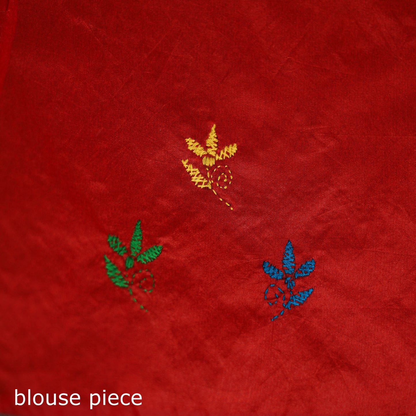 Hand Embroidered Silk Saree 50