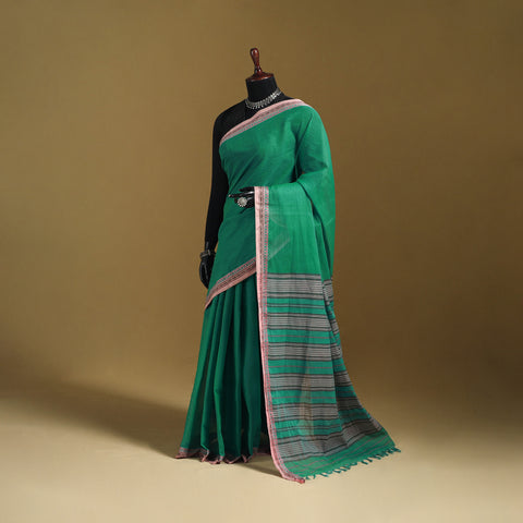 Bengal Handwoven Cotton Begumpuri Saree 09