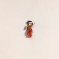 Handpainted Dancing Doll Fridge Magnet 22