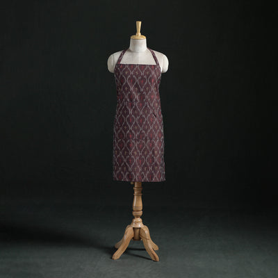 Pochampally Ikat Weave Cotton Apron with Pocket 27