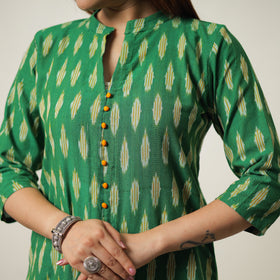 Pochampally Ikat Kurta Set 