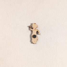 Handpainted Dancing Doll Fridge Magnet 22