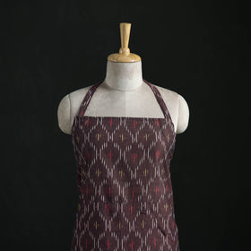 Pochampally Ikat Weave Cotton Apron with Pocket 27