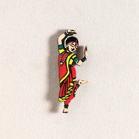 Handpainted Dancing Doll Fridge Magnet 23