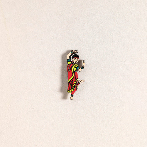 Handpainted Dancing Doll Fridge Magnet 23