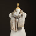 Pyramid Zari Weave Fine Wool Stole for Women 58