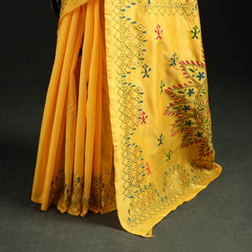 Hand Embroidered Silk Saree 51