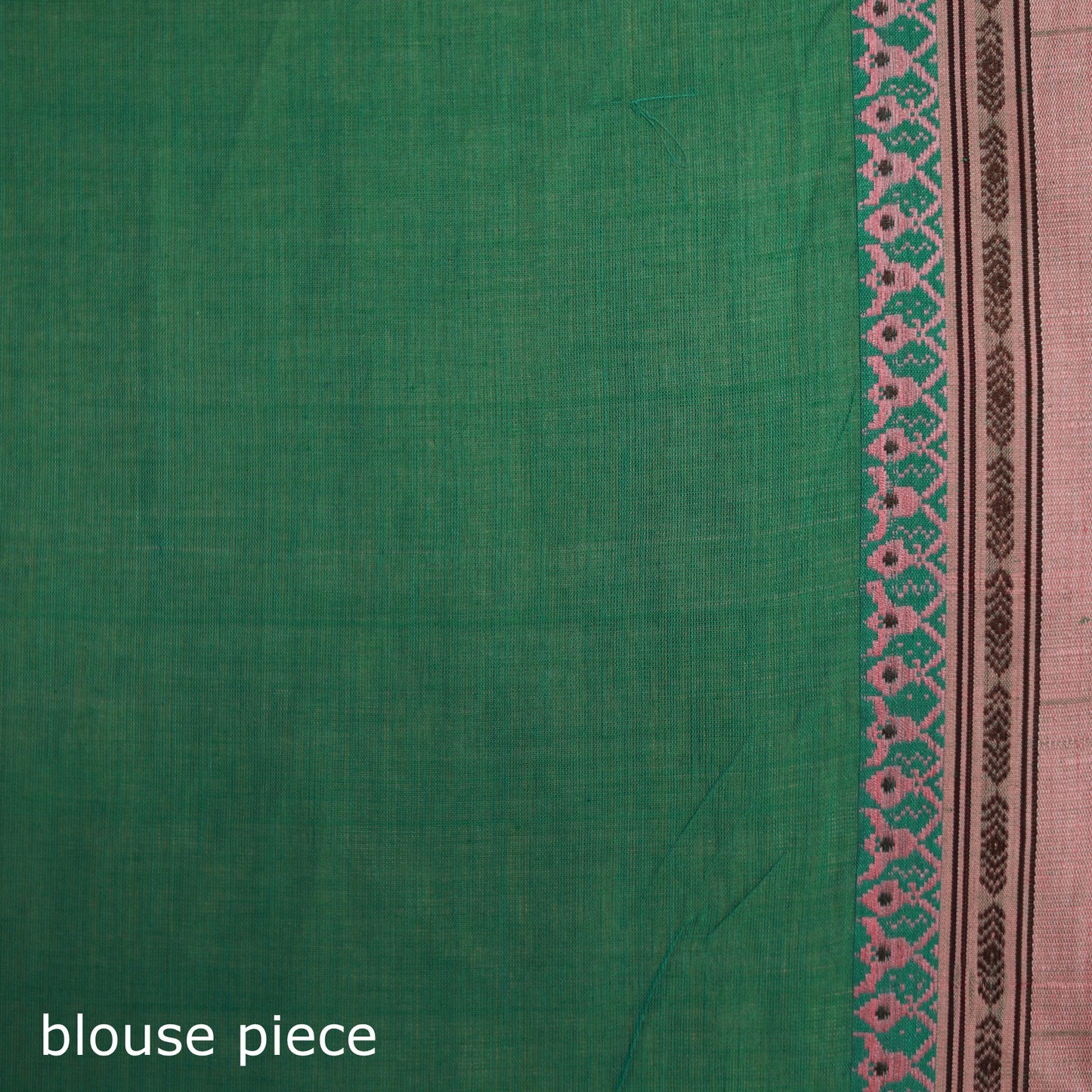 Green - Bengal Handwoven Cotton Begumpuri Saree 09