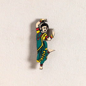 Handpainted Dancing Doll Fridge Magnet 25