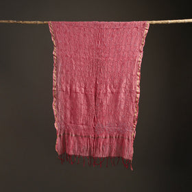 Kutch Bandhani Dupatta in Chanderi Silk 04