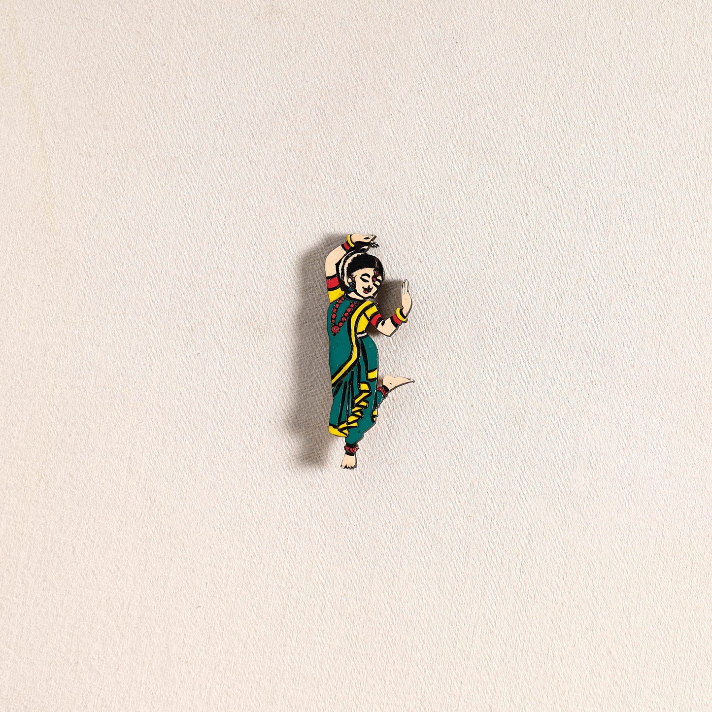 Handpainted Dancing Doll Fridge Magnet 25