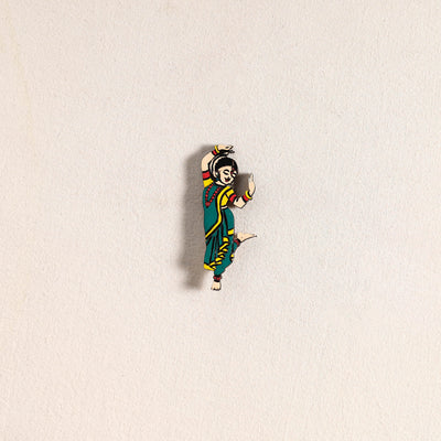 Handpainted Dancing Doll Fridge Magnet 25