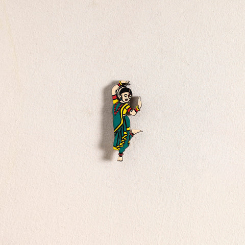 Handpainted Dancing Doll Fridge Magnet 25