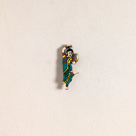 Handpainted Dancing Doll Fridge Magnet 25