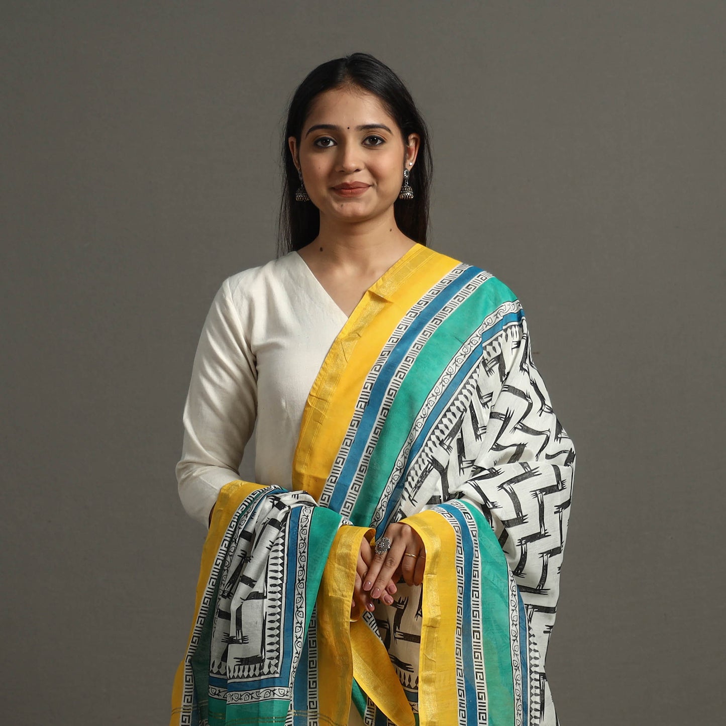 Sanganeri Dupatta 