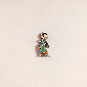 Handpainted Dancing Doll Fridge Magnet 24