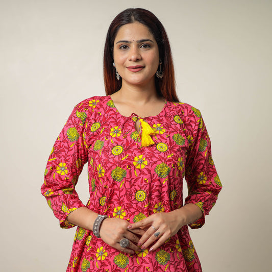 sanganeri printed kurta