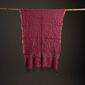 Kutch Bandhani Dupatta in Chanderi Silk 02