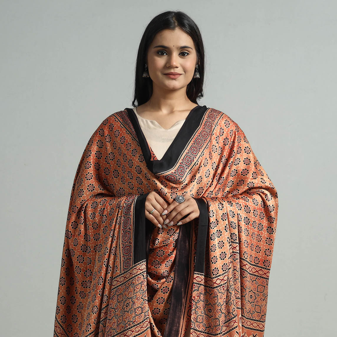 Ajrakh Dupatta