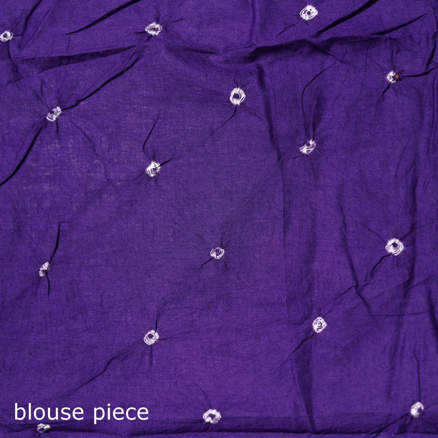 Kutch Bandhani Tie-Dye Cotton Saree 06
