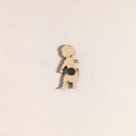 Handpainted Dancing Doll Fridge Magnet 24