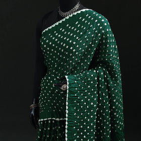 Kutch Bandhani Tie-Dye Cotton Saree 28