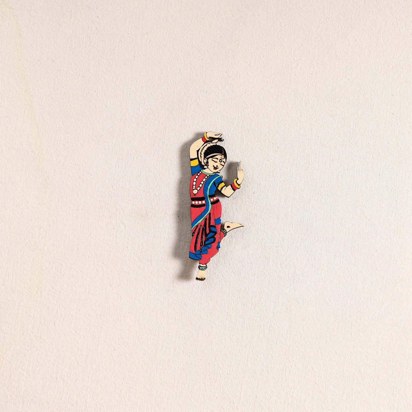 Handpainted Dancing Doll Fridge Magnet 26