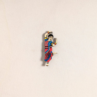 Handpainted Dancing Doll Fridge Magnet 26