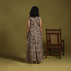 Kalamkari Printed Cotton 2pc Kurta Set for women 11